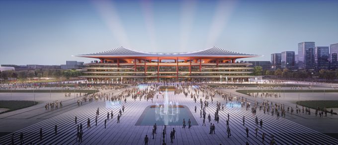 ZHA: Xi’an International Football Centre