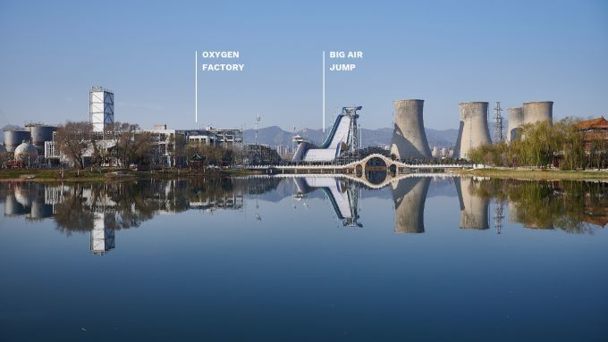 L’Oxigen Factory e il Big Air Jump: Visitor Center del sito olimpico invernale di Shougang