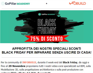 Black Friday | 75% su tutti i video-corsi
