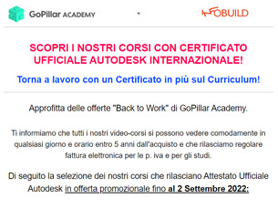 Corsi Certificati Autodesk in sconto su BIM e 3D
