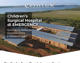 Zintek per l’ospedale EMERGENCY: quando la bellezza incontra etica e sostenibilità