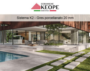 Ceramiche Keope: spazi outdoor ad elevato contenuto tecnologico