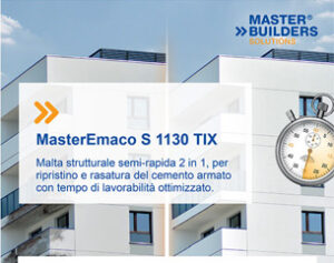 Nuova malta MasterEmaco S 1130 TIX