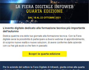 Scopri l’evento digitale top del prossimo autunno