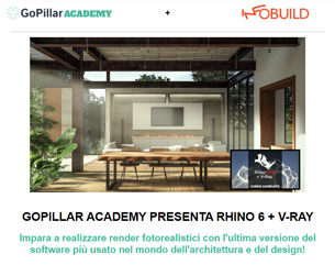 Video-Corso Rhinoceros + V-Ray a 99€