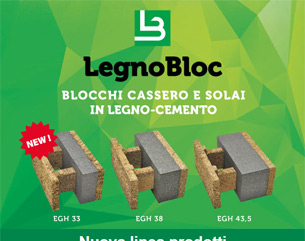 Nuova linea di prodotti per murature esterne by Legnobloc