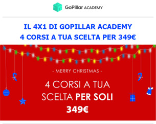 Xmas Promo – 4X1 Corsi a 349€