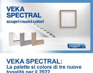 VEKA SPECTRAL, tre nuovi colori per il 2022
