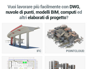 Usa usBIM per lavorare con DWG, nuvole di punti, modelli BIM… è più semplice!