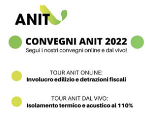 Tour ANIT 2022: convegni online e dal vivo