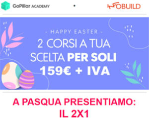 Promo Pasqua: 2 corsi x 1 a 159€