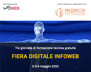 3 giorni di formazione tecnica con la Fiera digitale Infoweb
