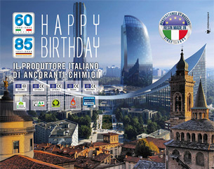 60 anni di fissaggio professionale in Italia