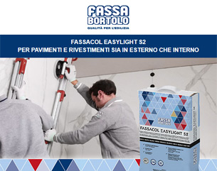 Fassacol Easylight S2: il nuovo adesivo Fassa Bortolo
