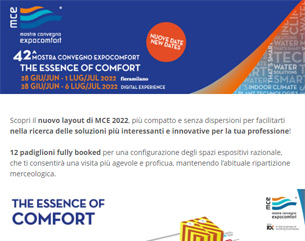 MCE 2022, Scopri il nuovo layout
