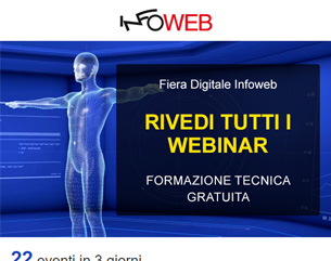 Rivedi i webinar della Fiera Digitale Infoweb