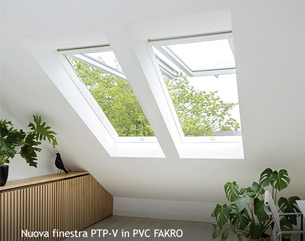 Nuova finestra in PVC FAKRO: una scelta sostenibile per la mansarda