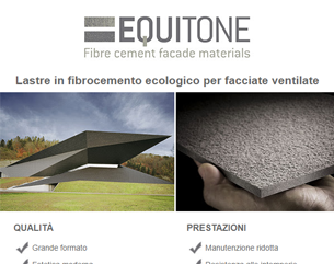 EQUITONE: lastre in fibrocemento ecologico per facciate ventilate