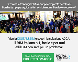 Biglietto omaggio ACCA per il DIGITAL&BIM