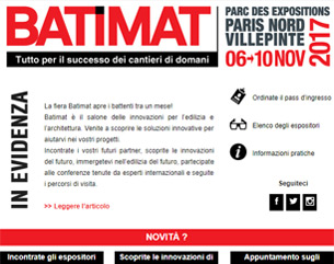 Pre-registratevi gratuitamente a Batimat 2017!