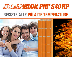 Normablok Piu’ S40 HP: massima protezione contro il fuoco!