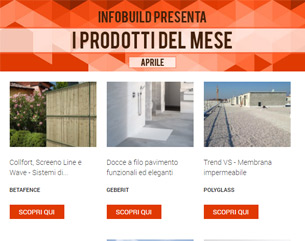 Infobuild consiglia… Aprile 2018
