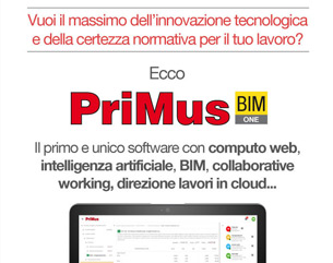 Scopri il nuovo PriMus con computo online: in anteprima al SAIE 2018