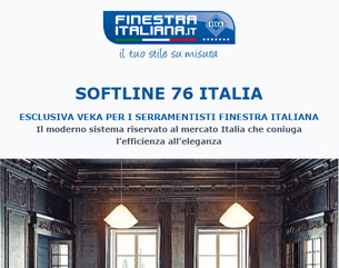 Elegante, efficiente, esclusivo: SOFTLINE 76 ITALIA, il sistema che mancava