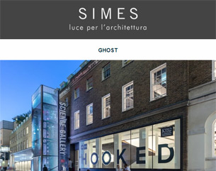 Ghost di Simes: la luce che si integra nel cemento