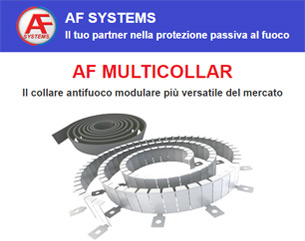 Il collare antifuoco modulare più versatile del mercato – AF MULTICOLLAR