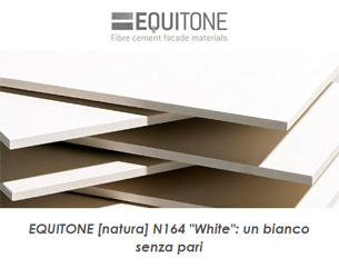 Scopri EQUITONE White: la facciata si veste di bianco