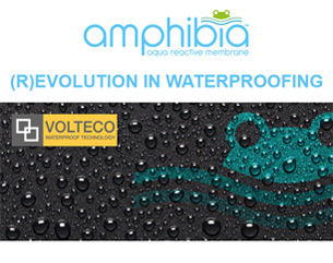 Volteco rivoluziona l’impermeabilizzazione con Amphibia