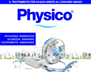 Physico: il trattamento per acque adibite al consumo umano