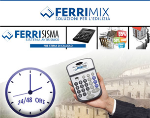 SismaCoat PreStima, il nuovo software di calcolo Ferrimix