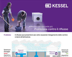 Sistemi di pompaggio antiriflusso e di sollevamento ibrido KESSEL