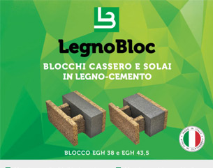 Blocchi in legno-cemento Made in Italy