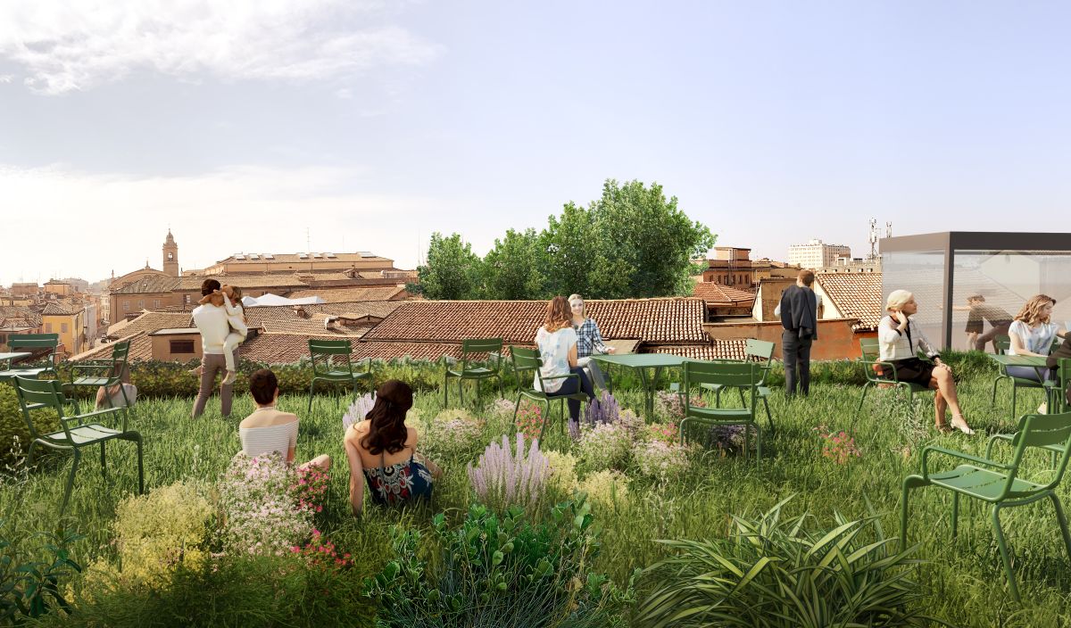Il progetto di AGO a Modena prevede la realizzazione di un giardino sospeso