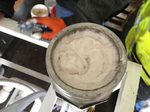 Il gel e il sigillante da immettere nelle tubazioni (foto, Pipecare)