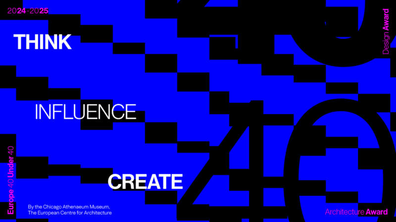 Europe 40Under40: la nuova generazione di talentuosi architetti europei