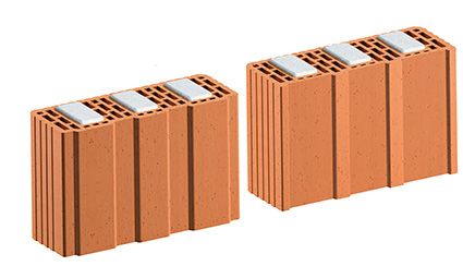 4 Blocchi termoisolanti