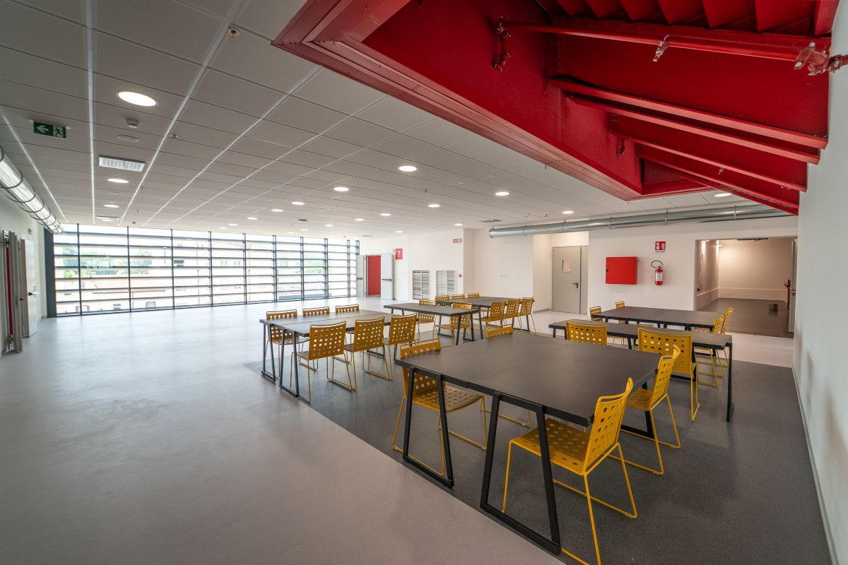 Elemento che contraddistingue l’Hub è l’uso dei colori 