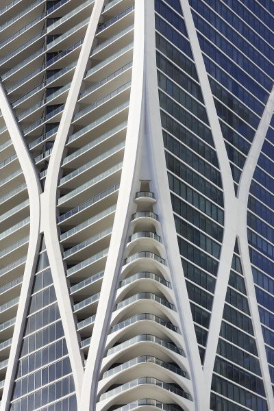Esoscheletro grattacielo One Thousand Museum a Miami