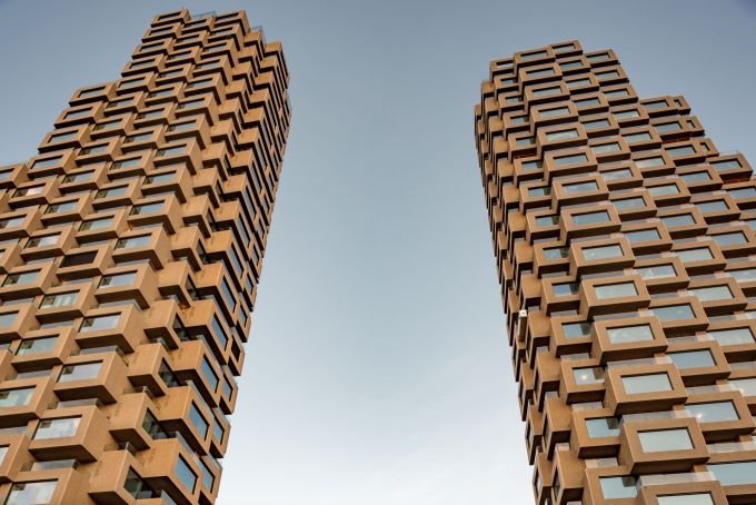 I due edifici di Norra Tornen a Stoccolma 