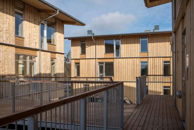 Housing sociale a Lisbjerg in Danimarca