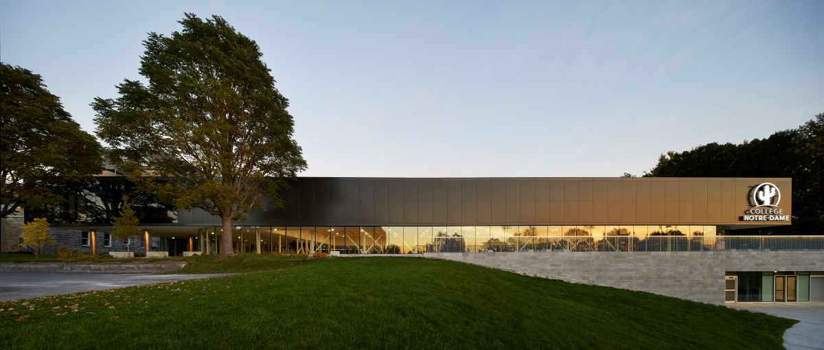 il nuovo centro sportivo del Collège Notre-Dame