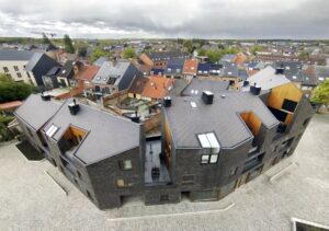 Snake Building ad Aarschot: intervento di rigenerazione urbana di C+S Architects