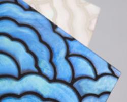 Tessere in poliestere stampato