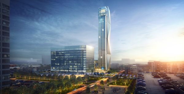 Ad Atlanta la nuova sede centrale americana di thyssenkrupp Elevator e la torre collaudo ascensori