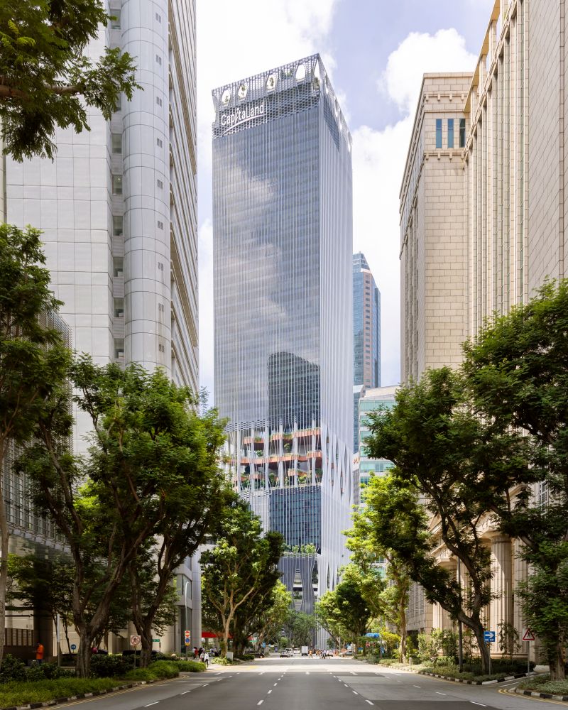 CapitaSpring, il grattacielo di Singapore che ridefinisce il concetto di urbanismo verticale. CapitaSpring, il grattacielo di Singapore che ridefinisce il concetto di urbanismo verticale.