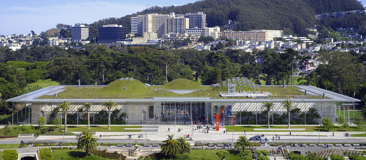Renzo Piano, il tetto verde della California Academy of Sciences